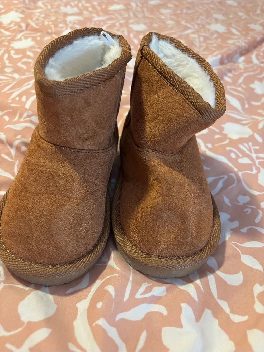 The Children's Place Brown Plush-Lined Toddler Boots